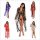 Plus size sheer lace robe set with matching thong - sexy long sleepwear for women, elegant intimate apparel in various colors