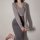 Seductive lace tie-up backless sheer long nightgown, pure temptation sleep dress for women.