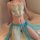 Sensual hanfu lingerie set featuring vintage chinese silk design, with delicate embroidery and flowing long dress, perfect fo...