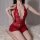 Sexy lace bodysuit with open-crotch design, featuring sheer mesh fabric and elegant lace details for a luxurious look.