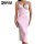 Sexy lace mesh slip dress with underwire bra, sheer floral print, long strapless evening gown for women.