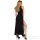 Sexy lace sleep dress for women, sheer mesh v-neck long nightgown with side slit, elegant design for european and american st...