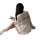 New sexy lace sleep shirt set - pure & alluring ice silk long sleeve womens pajama set, lightweight white button-down, soft a...