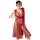 Sexy lace sleepwear set featuring a transparent long nightgown with matching delicate lingerie, perfect for women seeking ele...