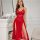 Sexy lace sleepwear set featuring sheer high-slit long nightgown, elegant design with intricate patterns, perfect for evening...