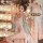 Sheer hanfu-inspired lingerie set with floral embroidery, featuring a sexy bodysuit, belly dance dudou top, and long skirt fo...