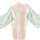 Sheer ancient chinese court lingerie set featuring sensual dunhuang flying apsaras bodysuit and long skirt, perfect for plus-...