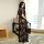 Ultra-sexy lace sleepwear set for women – sheer transparent seductive nightgown with long lash trim, plus size friendly