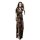 Ultra-sexy lace sleepwear set for women – sheer transparent seductive nightgown with long lash trim, plus size friendly