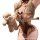 Woman in lotus leaf bodysuit lingerie holding teddy bear, showcasing seductive pure-delight design for intimate moments.
