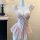 Machu chu sheer maid costume - seductive lingerie set for date night, no-remove bedroom outfit featuring floral patterns and ...