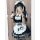 A maid costume cosplay dress featuring a cute cat ear design, perfect for anime girls and soft girl aesthetics. includes a bl...