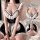 Maid-themed lingerie dress with ruffled straps and corset back, designed to enhance small busts and offer alluring appeal.