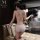 Sensual lace bodysuit featuring sheer fabric and deep v-back design, perfect for women seeking elegant yet provocative sleepw...