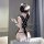 Sexy maid costume lingerie set - seductive midnight uniform outfit for women, stylish and elegant design.