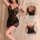 Sheer lace nightwear set with delicate design, perfect for intimate moments and role play. features adjustable straps for com...