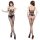 Manny night seductive lace bodysuit set - sheer mesh open-crotch intimate wear for plus size women, featuring elegant black l...