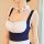 Manny night sexy maid bodysuit - backless cute uniform lingerie set with ruffles & seductive style, featuring a white and nav...