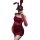 Manny night velvet bunny girl bodycon dress - pure temptation lace-up sexy lingerie set, featuring a deep red hue with lace d...