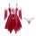 Mannyan christmas new year lingerie set featuring a sexy sheer mesh deep v-neck lace bodysuit with velvet trim and adjustable...