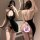Mannyan seductive lingerie dress - pure & tempting slit cheongsam costume for passionate date nights