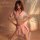 Mannyan sexy lingerie set for women - sheer short-sleeve top & pleated skirt with bow, jk school uniform style