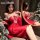 Mannyan new year lingerie set - sexy sheer sleep dress & fluffy robe costume for christmas, festive red design with fluffy de...