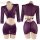 Purple sheer mesh bodycon dress with deep v neckline and lace trim, featuring a back tie detail for a sexy lingerie look.