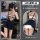 Mannye qing pure & tempting jk uniform lingerie set featuring a cute cat-ear headset, revealing a stylish crop top with misam...