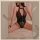 Elegant black lace bodysuit with sheer mesh design, featuring a corset style and delicate chain accents for a sensual look. p...