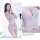 Woman wearing white mannyqing sheer lace bodysuit with open crotch design and delicate mesh detailing.