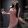 Elegant woman wearing mannyqing pure-yu rose mesh bodycon dress, featuring floral design and sheer lace details, perfect for ...