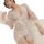 Woman wearing mannyqing sexy lace sleepwear set – sheer mesh nightgown with open-crotch, matching bra and panty.