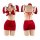 Manyan new year party dress featuring a sexy lace bodysuit with bow detail, perfect for christmas and holiday outfits.