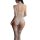 Woman wearing meiyoujia sexy lace halter bodysuit, a pure and spicy all-in-one lingerie with delicate lace detailing.