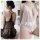 Meiyoujia sexy lingerie for women – premium passionate intimate apparel & matching panties set in black and white lace design...