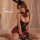 Seductive bunny girl pvc plaid outfit, modest wife costume for new year & parties