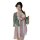 Misty romance chinese new year lingerie set - sheer vintage-inspired bedroom sleep dress, no-remove seductive nightwear