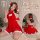 Sexy plus size holiday costume dress for women, christmas-themed red dress with santa hat accessory, perfect for festive occa...