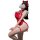 Sexy christmas uniform featuring misty romance lingerie set, new chinese style qipao for couples, pure & tempting holiday out...