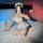 Mohe seductive lingerie set featuring a maid costume with ruffled top, skirt, stockings, and headband, perfect for bedroom pa...