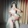Mohe seductive lingerie set - sexy maid costume with lace stockings and headband for womens bedroom passion outfit