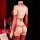 Muroa ancient-chic silk doudou sleepwear featuring pure yet tempting open-crotch design, perfect for women seeking elegance a...