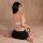 Seductive night breeze outfit featuring a halter top and bodycon skirt, perfect for role play costumes. ideal for women seeki...