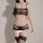 Night charm sexy maid costume set - lace seductive lingerie with open-crotch design for playful intimacy