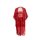 Night fragrance sensual chinese bridal lingerie set – sheer hanfu sleepwear with embroidered dougu, featuring elegant red des...