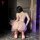 Sexy split lace cheongsam sleepwear set, featuring sheer design and playful cutouts, perfect for nightclub outings or intimat...