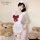 Night-su bow backless maid apron set - seductive lingerie outfit for women, minimalist sleepwear & costume