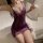 Sexy thin strap lace nightgown set featuring elegant bow details, perfect for women seeking stylish and comfortable sleepwear...