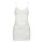 White sheer lace bodysuit with spaghetti straps, open-crotch design, perfect for playful intimacy.